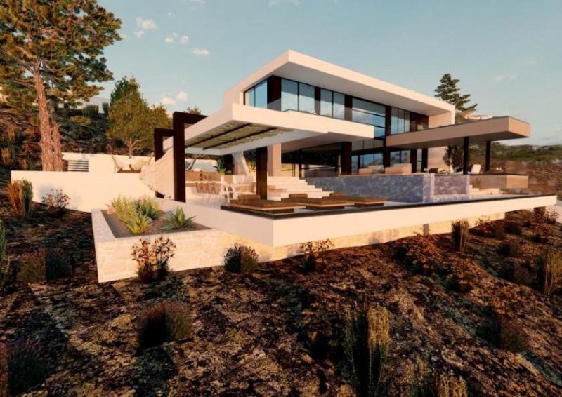 Kokkino Chorio Außergewöhnliche moderne 3-Bett-Villa mit privatem Pool und Whirlpool - Projekt auf Kreta - Kokkino Chorio Haus kaufen